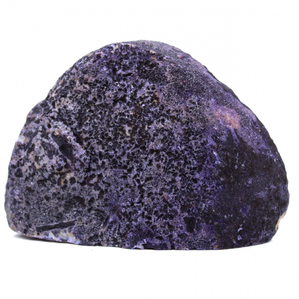 Ágata púrpura decorativa natural