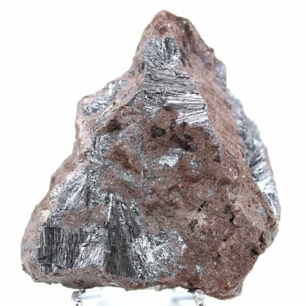 Roca pirolusita natural