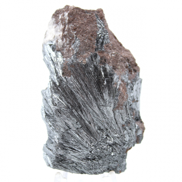 Piedra de pirolusita en bruto