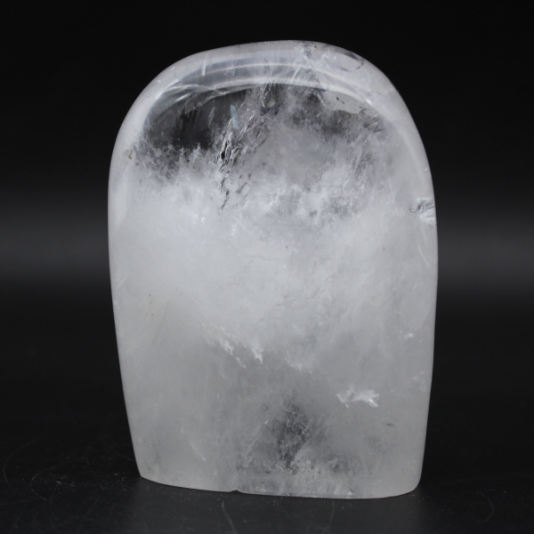 Cristal de roca pulido de forma libre