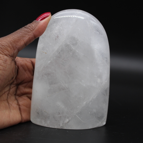 Cristal de roca ornamental natural