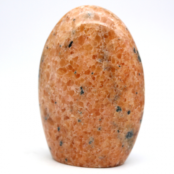 Piedra pulida calcita naranja