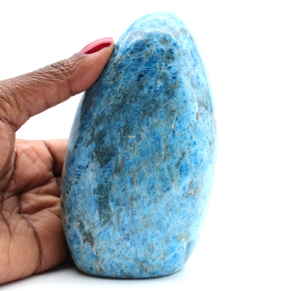 Piedra de apatito azul