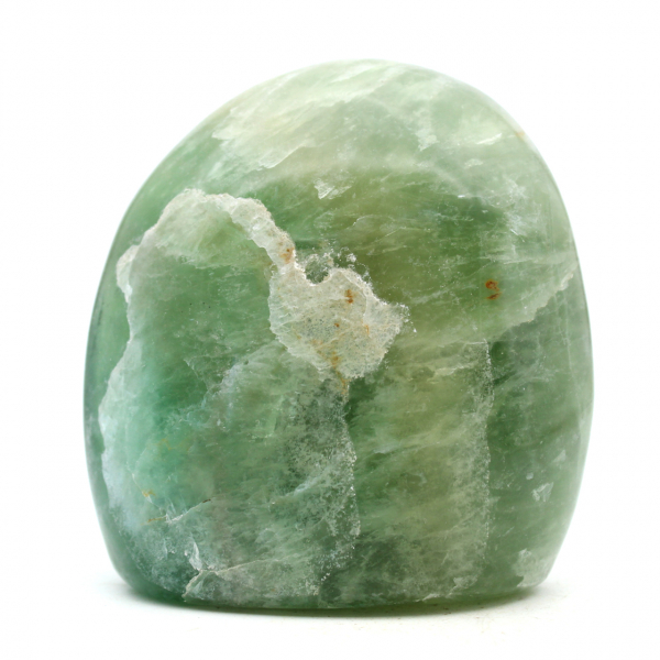 Roca de fluorita verde