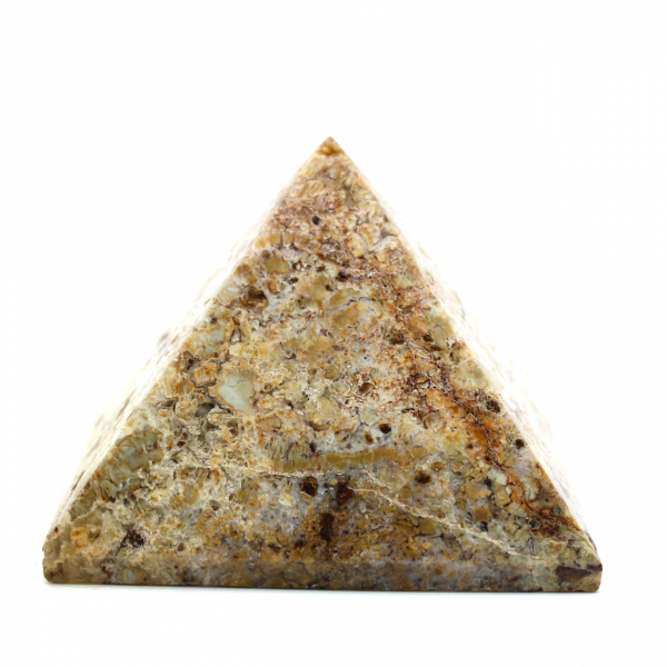 Pirámide de jaspe granulado