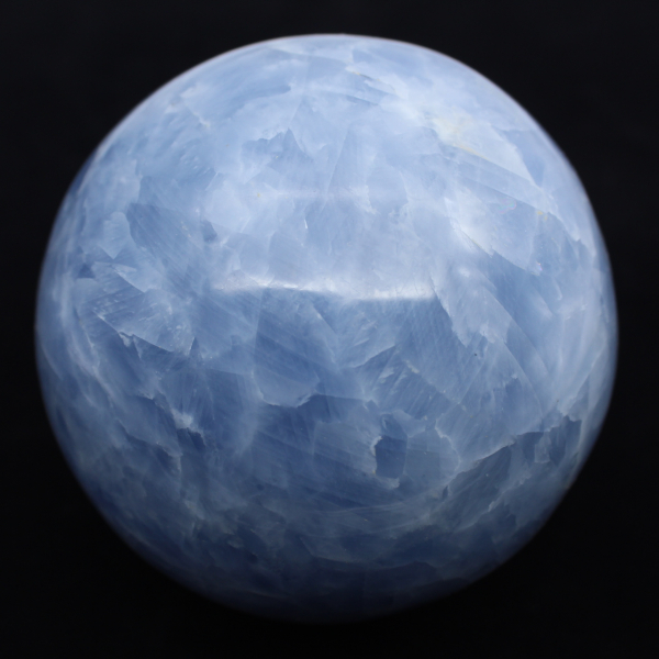 Esfera de calcita azul