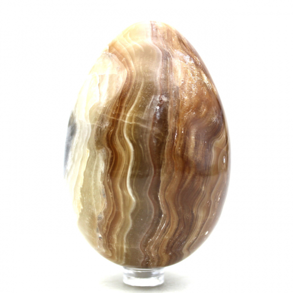 Huevo mineral de ágata