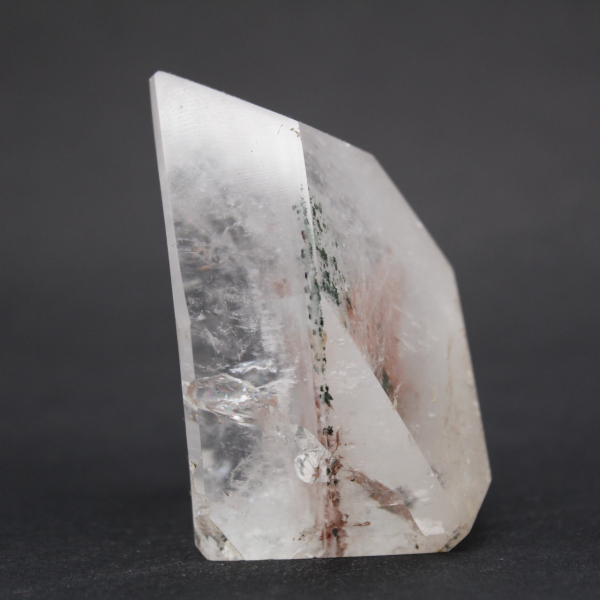 Prisma de cristal de cuarzo con inclusión