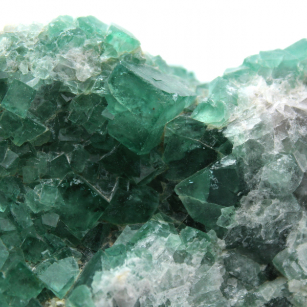Fluorita natural cristalizada de madagascar