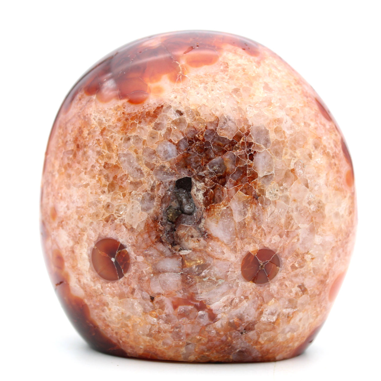 Piedra cornalina pulida