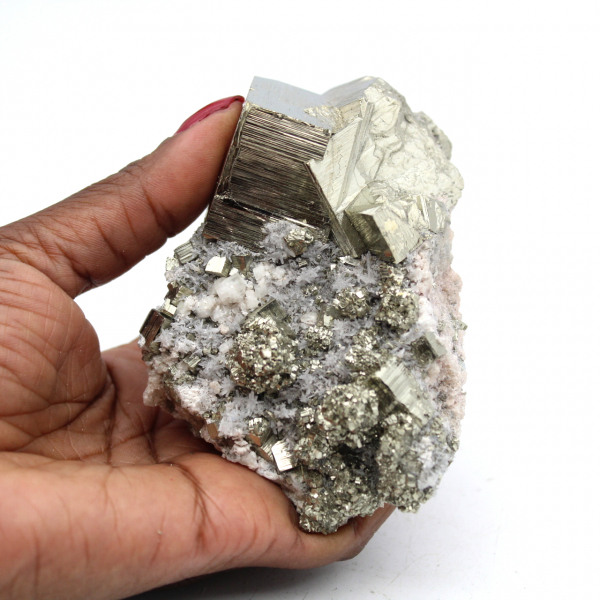Pirita cristalizada de perú