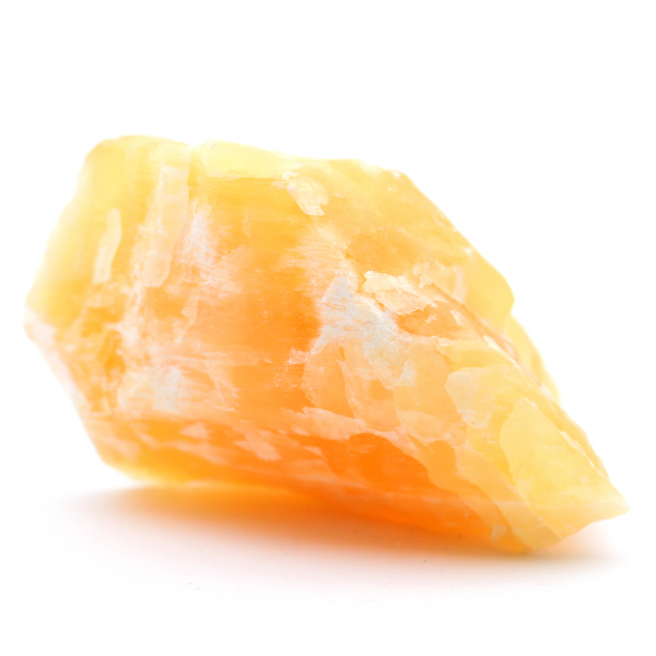 Roca de calcita naranja
