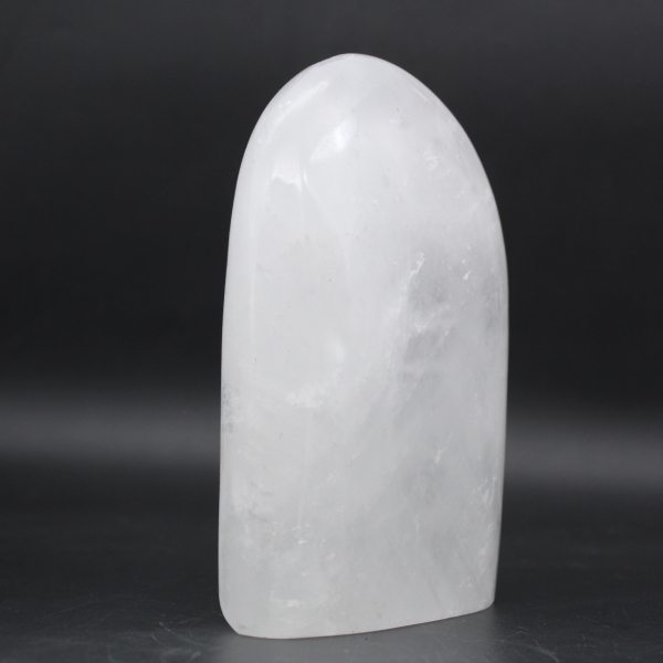 Piedra de cristal de roca pulida