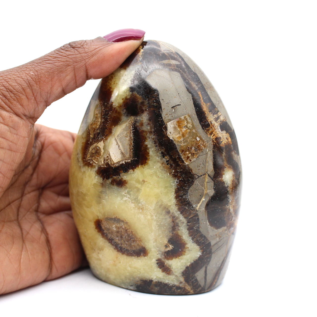 Piedra septaria pulida pulida