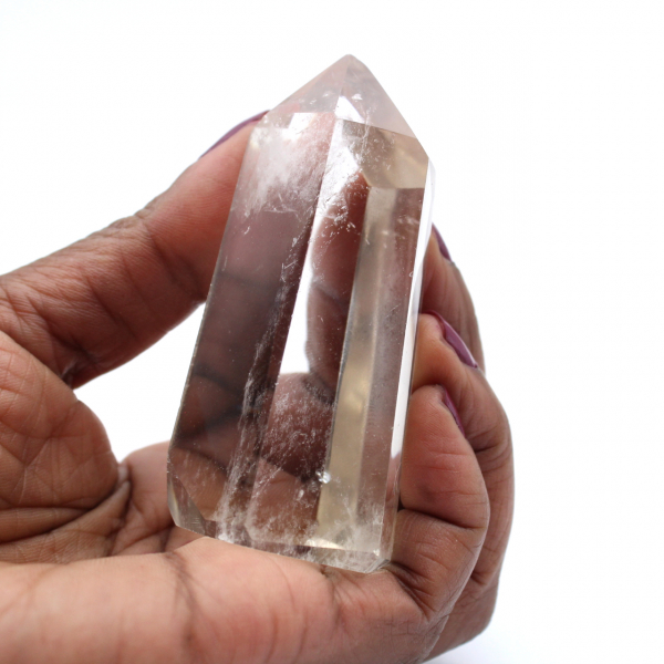 Cristal de prisma de cuarzo