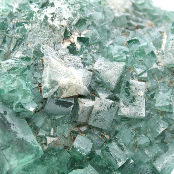 Fluorita cristalizada en cubo