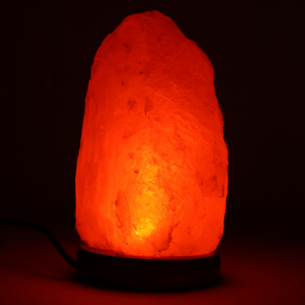 Lámpara USB de roca de sal del Himalaya