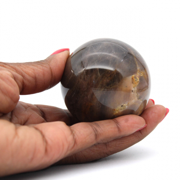 Esfera de piedra lunar de Madagascar