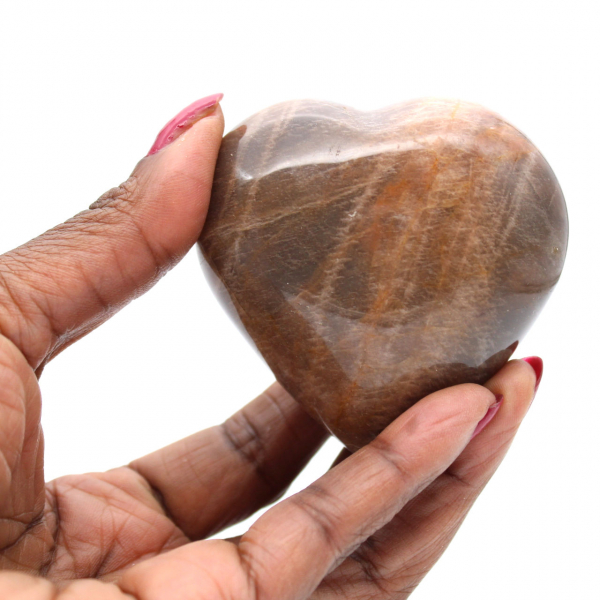 Corazón de piedra lunar de Madagascar