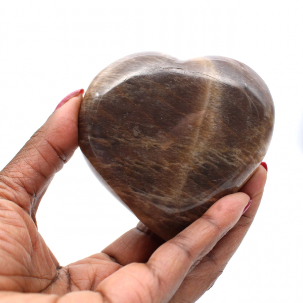 Corazón de piedra microclina de Madagascar