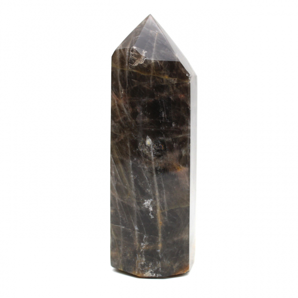 Prisma ornamental de piedra lunar negra