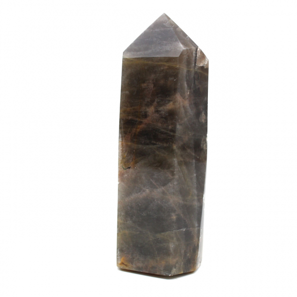 Prisma ornamental de piedra lunar negra