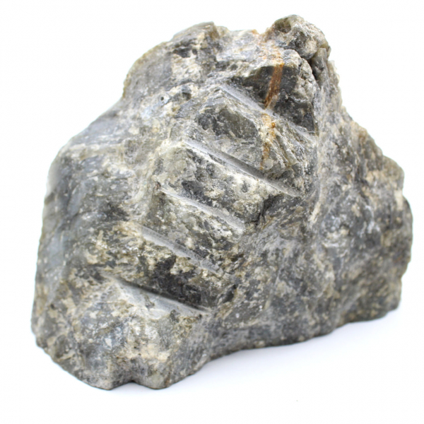 Espectrolita decorativa natural con una cara pulida