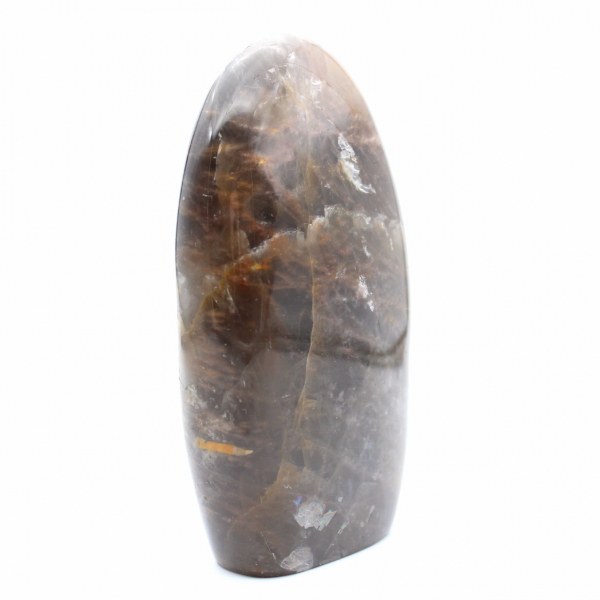 Piedra lunar negra natural