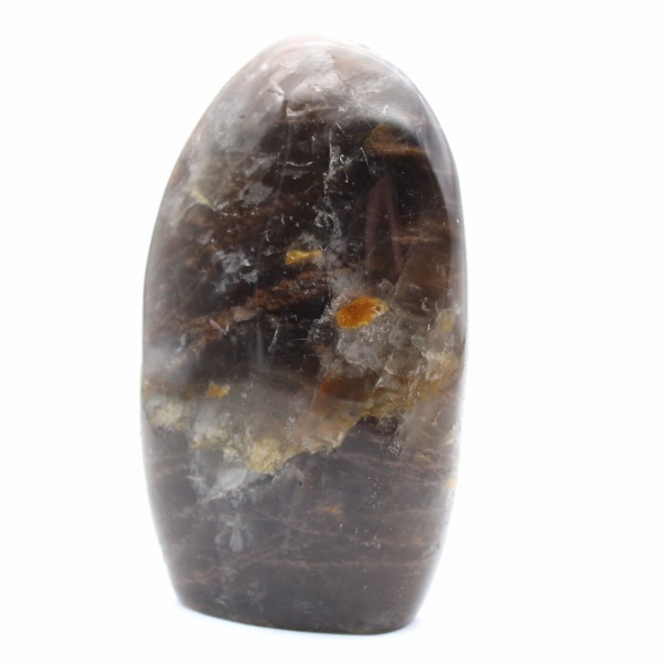 Piedra lunar negra natural