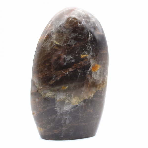 Piedra lunar negra natural
