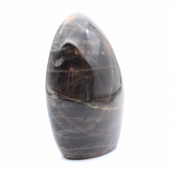 Roca microclina negra pulida