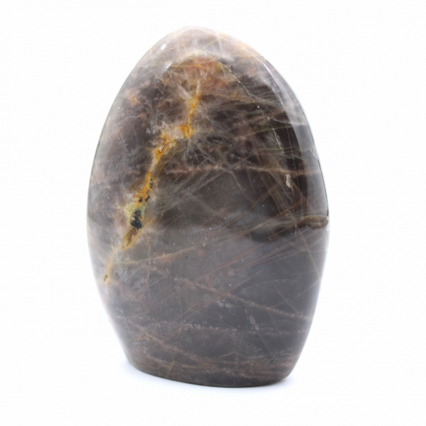 Roca microclina negra pulida