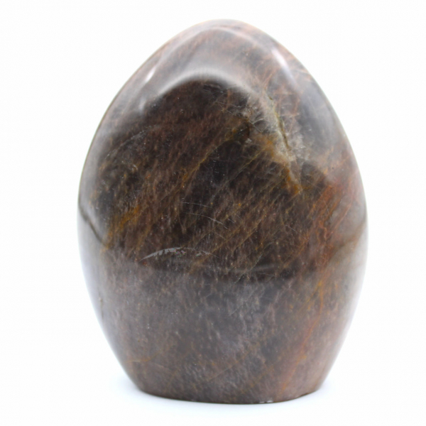 Piedra lunar negra natural