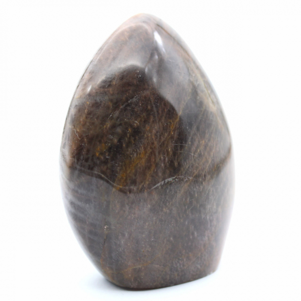 Piedra lunar negra natural