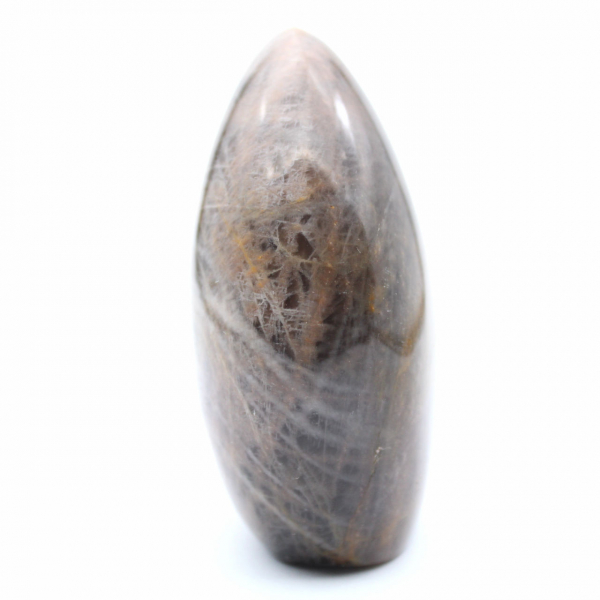 Piedra lunar negra natural
