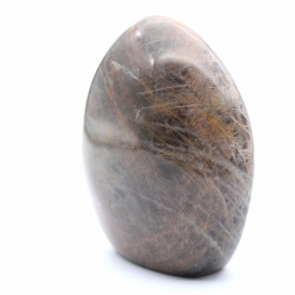 Piedra lunar negra natural