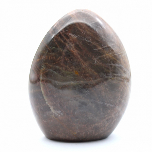 Piedra lunar negra natural