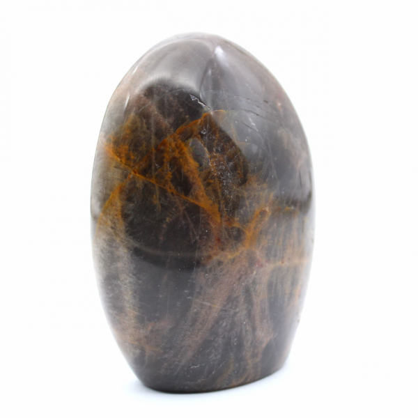 Adorno de piedra lunar negra