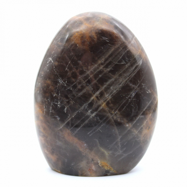 Piedra lunar negra para decoración