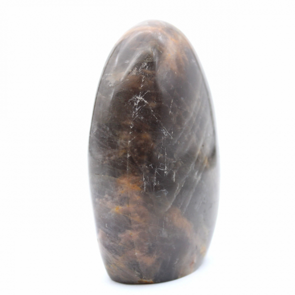 Piedra lunar negra para decoración