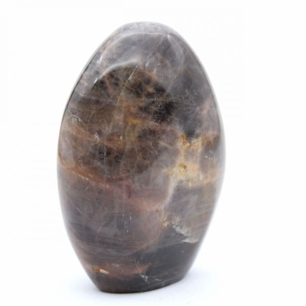 Piedra lunar negra natural