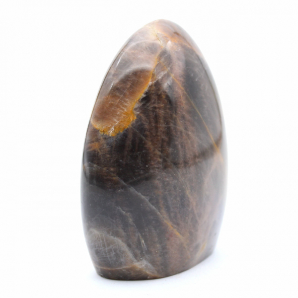 Piedra microclina negra pulida