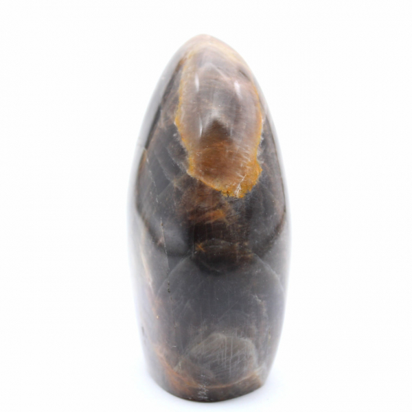Piedra microclina negra pulida