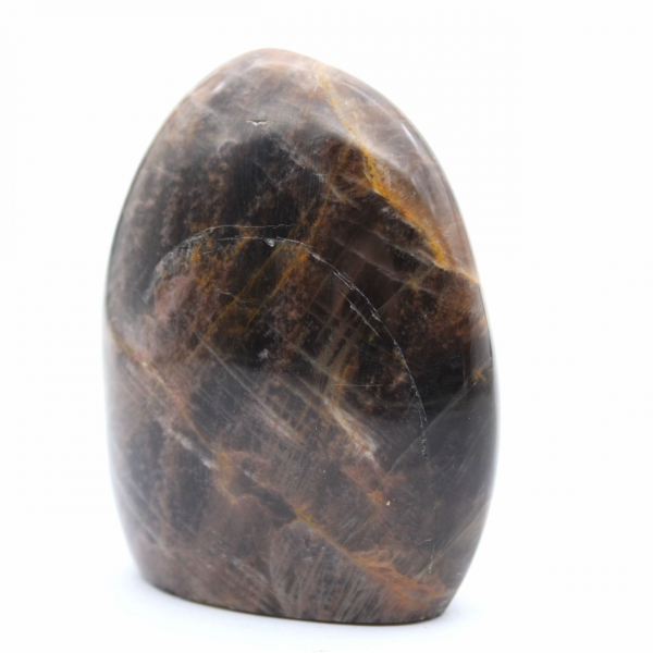 Piedra microclina negra pulida