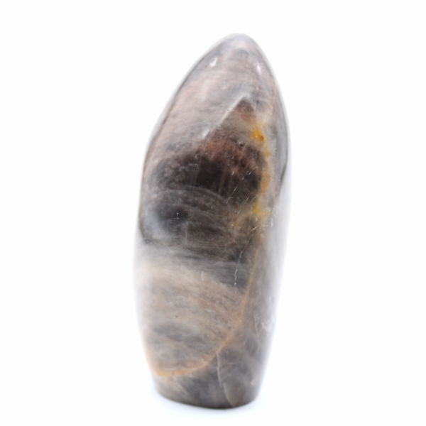 Roca microclina negra pulida