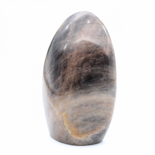 Roca microclina negra pulida