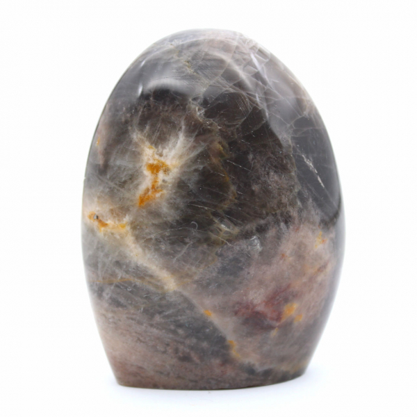 Piedra lunar negra natural