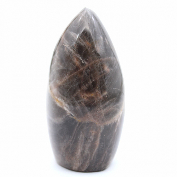 Piedra lunar negra natural