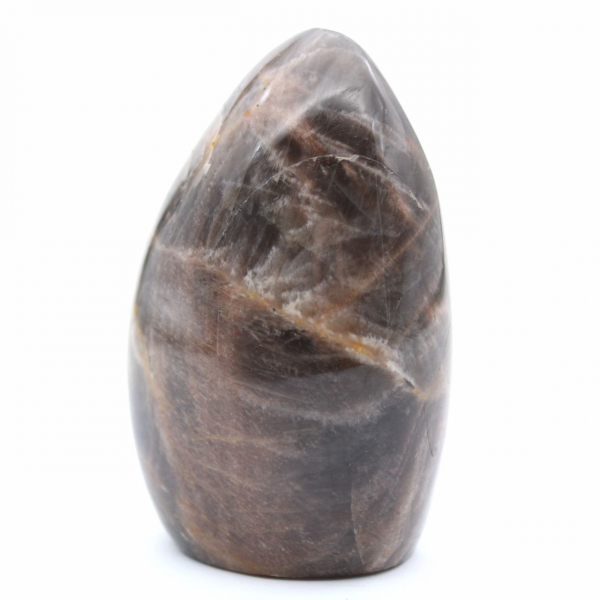 Piedra lunar negra natural