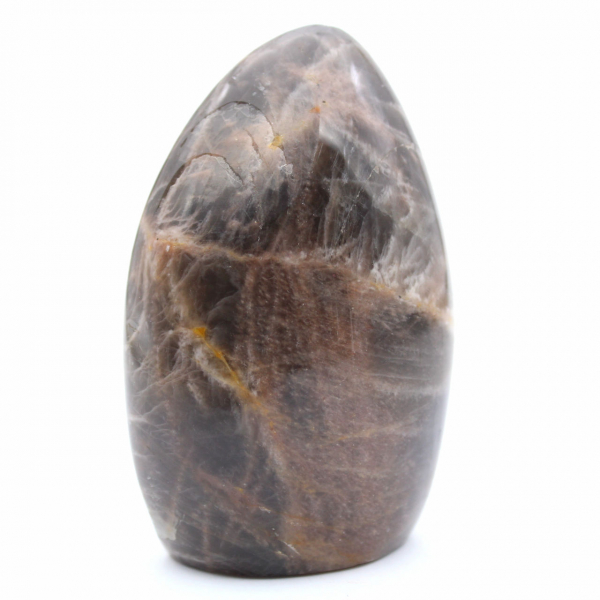 Piedra lunar negra natural
